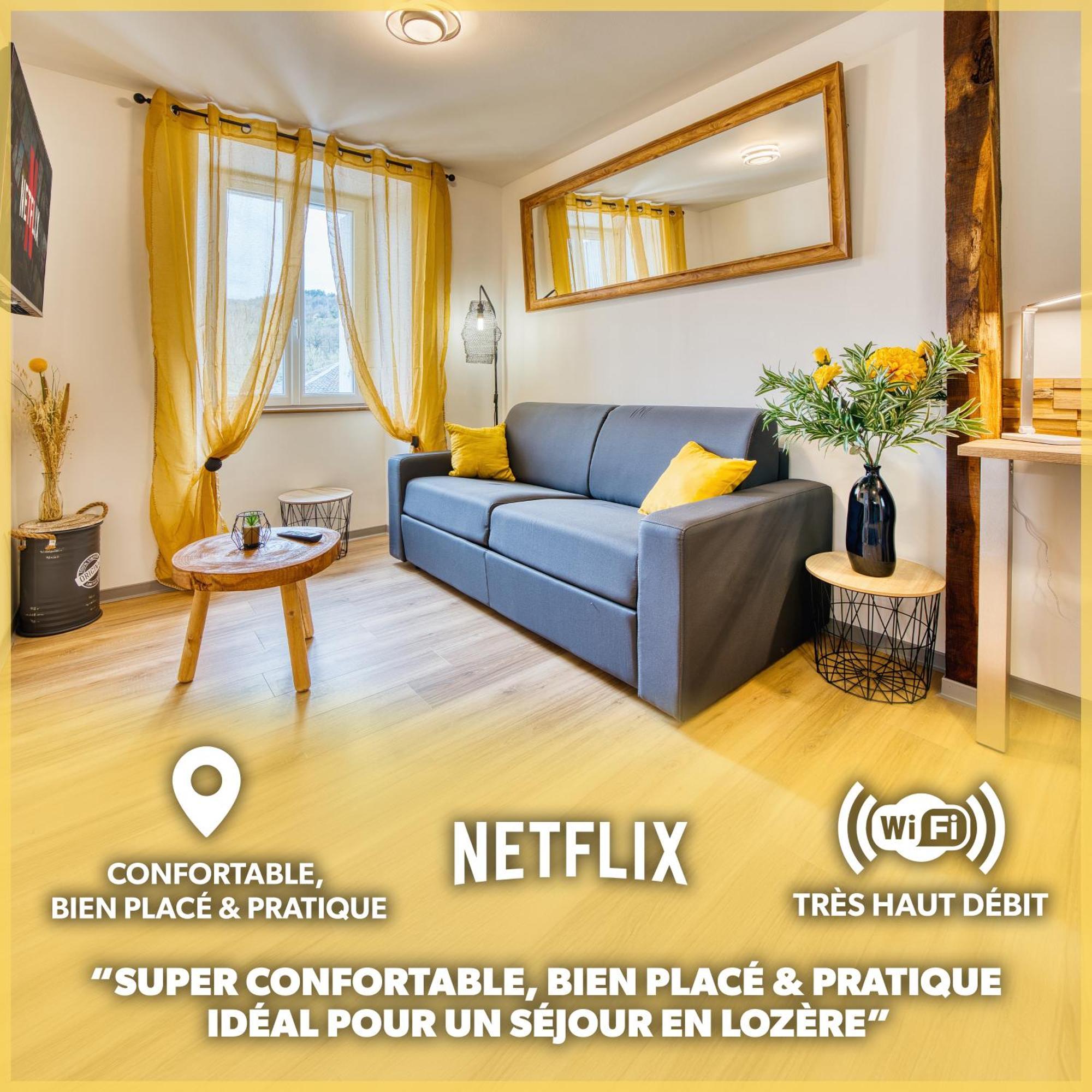 Banassac Les Hourtous Netflix Wi-Fi Fibre Terasse 4 Pers 아파트 외부 사진
